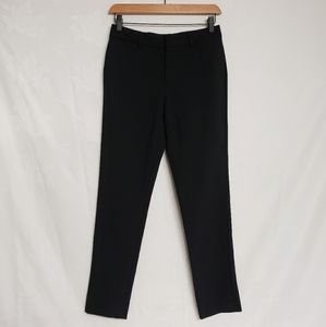 Coach Black Ankle Length Straight Slacks